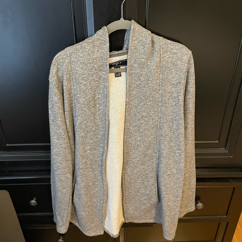 Zipless Grey Hoodie